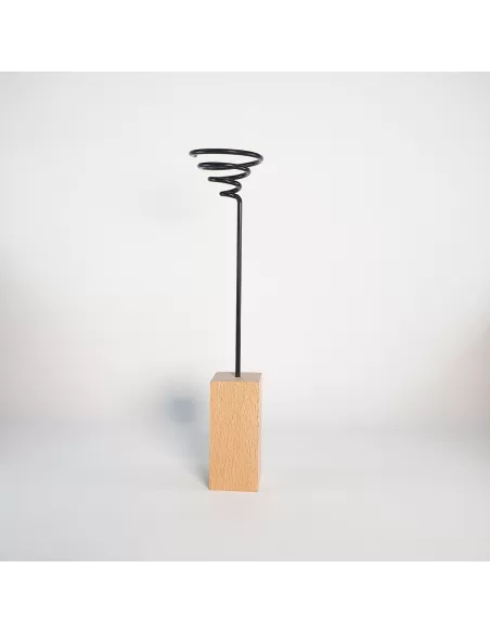Soporte madera y metal para Tillandsias